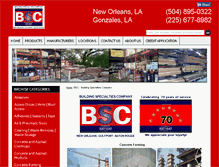 Tablet Screenshot of buildingspecialtiesonline.net